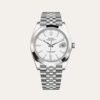 Rolex Datejust 41mm White Dial 126334 Jubilee Flutted