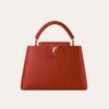 Louis Vuitton Capucines BB Bag Scarlet Red 10.6 Inches M52689