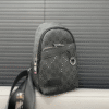 Gucci Gg Supreme Chest Bag Black 11 Inches