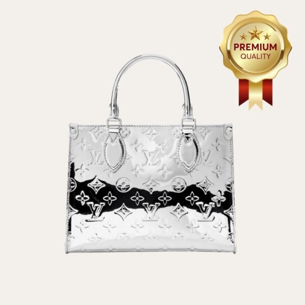 [Premium Quality] – Louis Vuitton Onthego PM Silver 9.8 Inches M26373