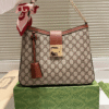 ‎Gucci Padlock Gg Supreme Shoulder Bag Beige 12.8 Inches 795113 KHNKG 8534