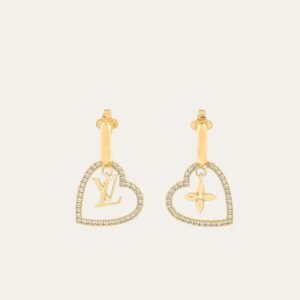 Louis Vuitton My LV Heart Earrings M02308