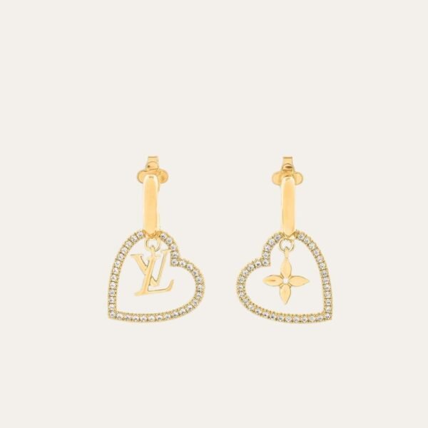 Louis Vuitton My LV Heart Earrings M02308