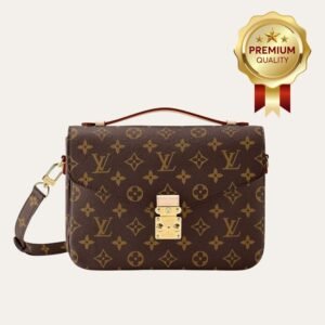 [Premium Quality] – Louis Vuitton Monogram Canvas Pochette Métis Brown 9.8 Inches M44875