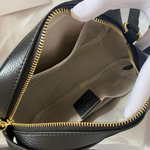 Gucci Soho Small Leather Disco Bag Black 308364 A7M0G 1000