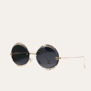 Chanel Soleil Vintage Sunglasses Black