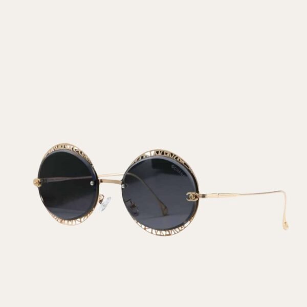 Chanel Soleil Vintage Sunglasses Black