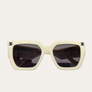 Chanel Vintage White Sunglasses
