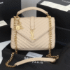 Saint Laurent College Medium Beige 9.4 Inches 600279BRM072721
