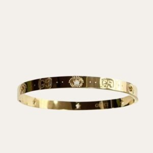 Gucci Gg Bracelet Gold 6Mm