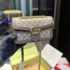 Gucci Ophidia Small Flap Bag Beige 9 Inches