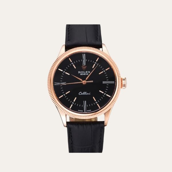 Rolex Cellini 39mm Black Dial 622656