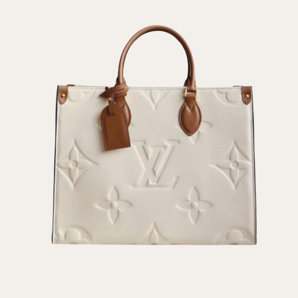 Louis Vuitton Onthego MM White 35Cm