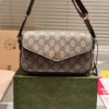 Gucci Horsebit 1955 Envelope Shoulder Bag Beige 7.9 Inches