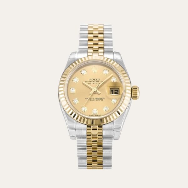 Rolex Lady-Datejust 31mm Champagne Dial 179173-2