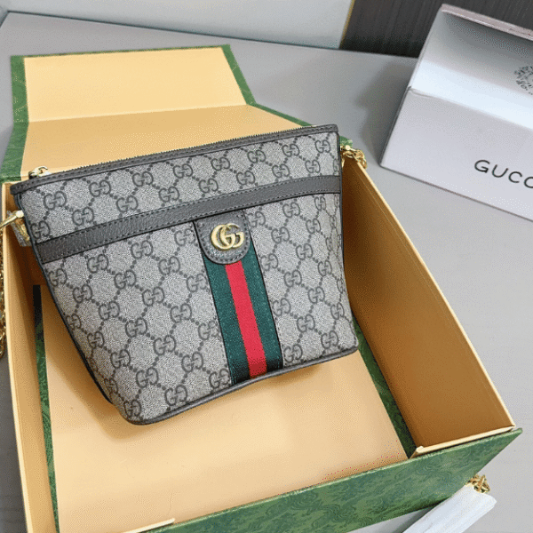 Gucci Gg Ophidia Chain Crossbody Bag 9.1 Inches