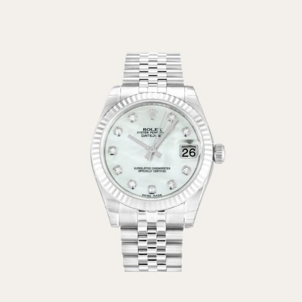 Rolex Lady-Datejust 31mm Mother of Pearl – White Dial 178274