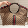 1-232 Gucci Giglio Large Tote Bag Gg Canvas 16.5 Inches 853971 FAFFP 2547