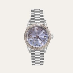 1-24.jpg Rolex Datejust Diamond Bezel Oyster White Gold Purple 31Mm