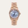 Rolex Datejust Diamond In Rose Gold With Blue Dial 31Mm