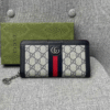 Gucci Ophidia Zip Around Wallet 19.2.0 Inches Brown 523154 96LWG 8745