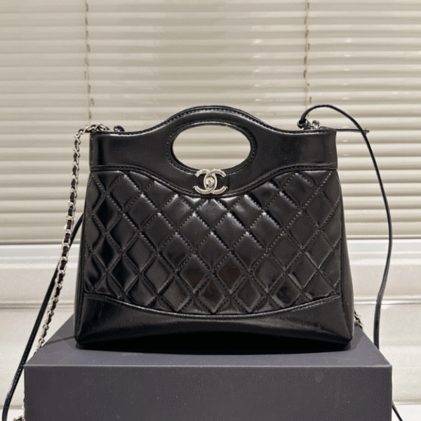 Chanel 31 Shopping Bag Black 13.8 Inches