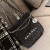 Chanel 22 Drawstring Bucket Bag Black 13.8 Inches