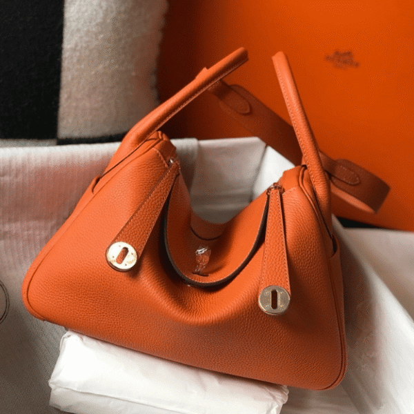 Hermès Lindy 26 Bag Orange/Terracotta 10.2 Inches