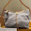 Louis Vuitton Carryall Mm Washed Gray Denim 15.3 Inches M13289