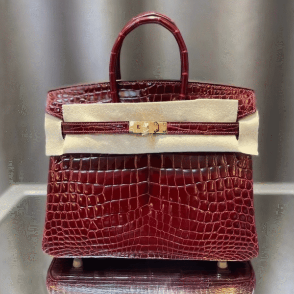 Hermès Birkin Bag Red Crocodile 9.8 Inches