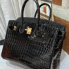 Hermès Birkin Bag Black Crocodile 9.8 Inches