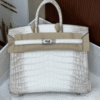 Hermès Birkin Bag Himalaya Crocodile 11.8 Inches