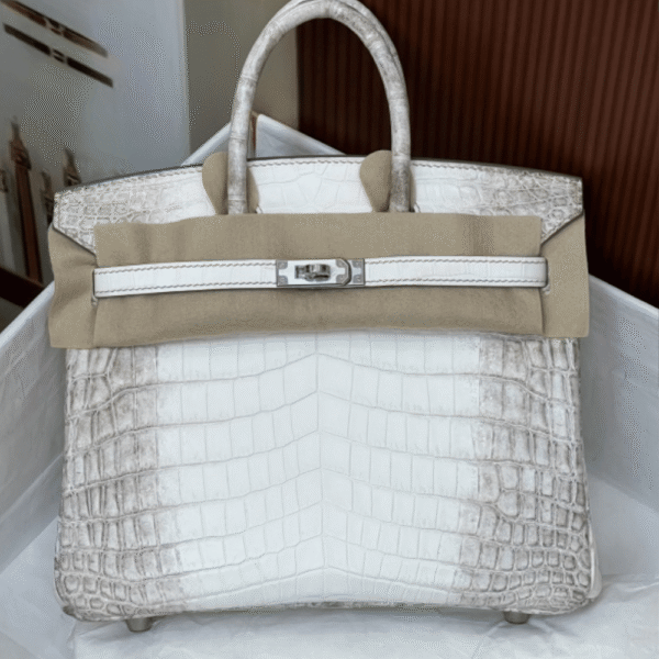 Hermès Birkin Bag Himalaya Crocodile 11.8 Inches