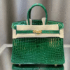 Hermès Birkin Bag Green Crocodile 9.8 Inches
