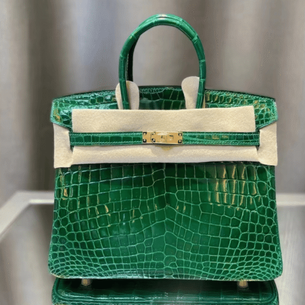 Hermès Birkin Bag Green Crocodile 9.8 Inches