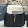 Saint Laurent Le 5 À 7 Hobo Bag Black 9.4 Inches