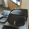 Saint Laurent Voltaire Shoulder Bag Black 9.4 Inches 7876710SX0W1000