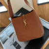 Saint Laurent Le 5 À 7 Supple Hobo Bag Tan 9.8 Inches 753837Aaauq2536
