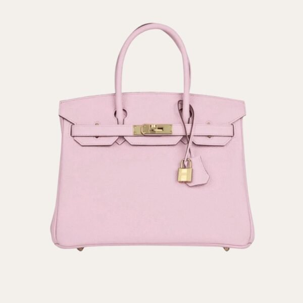 1-5.jpg Hermes Birkin 30 Togo Leather Gold Hardware Light Pink 11.8 Inches
