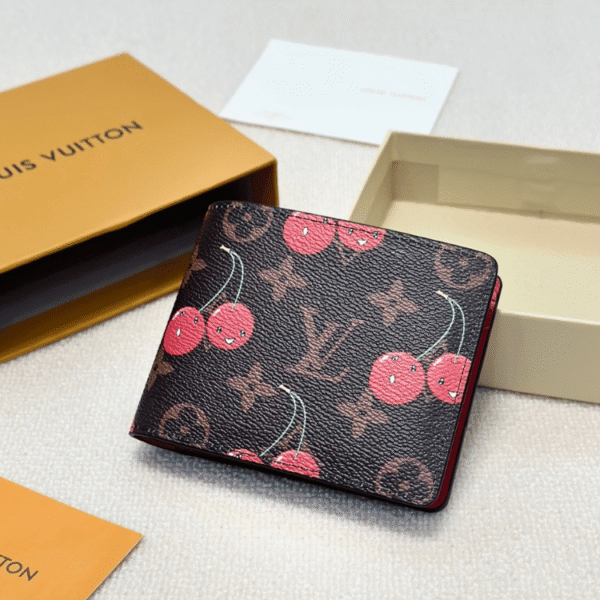 Louis Vuitton Multiple Wallet Cherry 4.7 Inches