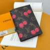 1-515 Louis Vuitton X Murakami Cherry Passport Holder 5.5 Inches M13424