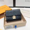 Louis Vuitton Métis Compact Wallet Black 4.5 Inches M80880