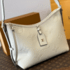 Louis Vuitton Carryall PM Monogram Empreinte White 11.4 Inches