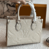 Louis Vuitton Onthego PM Cream Monogram 9.8 Inches