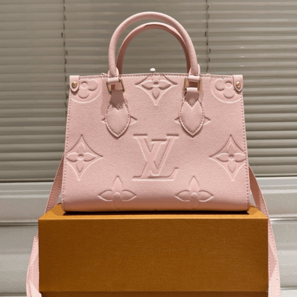 Louis Vuitton Onthego PM Pink Monogram 9.8 Inches