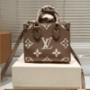 Louis Vuitton Onthego Mini Taupe Monogram 7.1 Inches