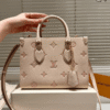 Louis Vuitton Onthego Small Strawberry Cream Monogram 9.8 Inches M14403
