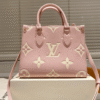 Louis Vuitton Onthego Small Blossom Pink Monogram 9.8 Inches