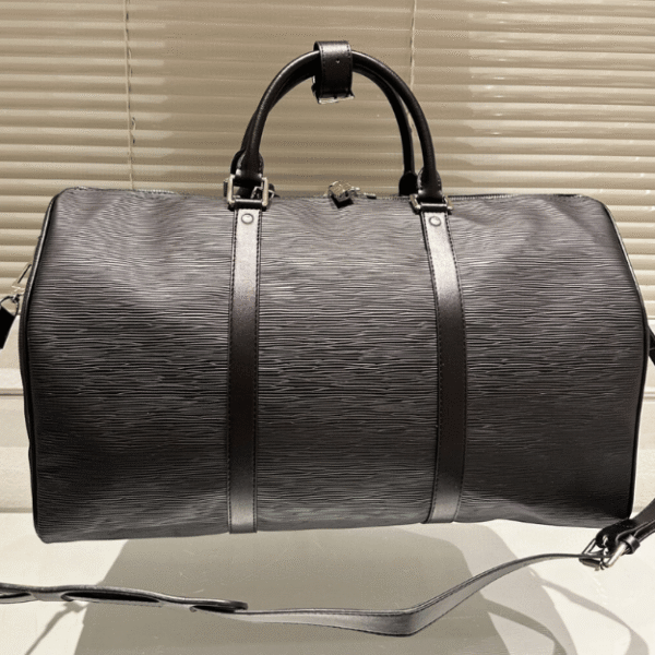 Louis Vuitton Keepall 50 Black 19.7 Inches
