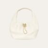 1-68 Chanel Mini Hobo Handbag Gold Tone Hardware Beige 7.5 Inches AS5976B22897U4531